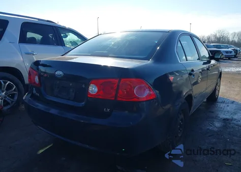 2008 Kia Optima Lx z USA, uszkodzony, nr VIN KNAGE123685250044
